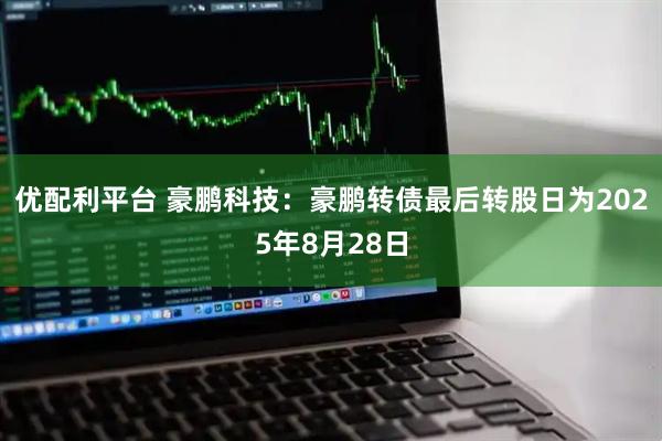 优配利平台 豪鹏科技：豪鹏转债最后转股日为2025年8月28日